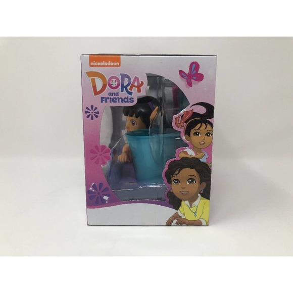 Dora the Explorer Magical Smile Set Toothbrush with Holder Rinse Cup Bath NEW - Picture 2 of 6